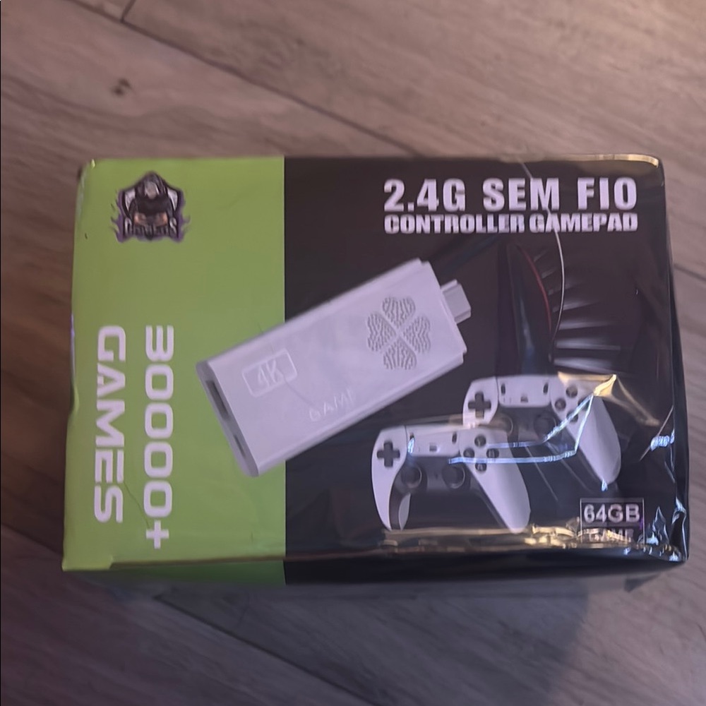 AMO White and Black Wireless Console Gamepad